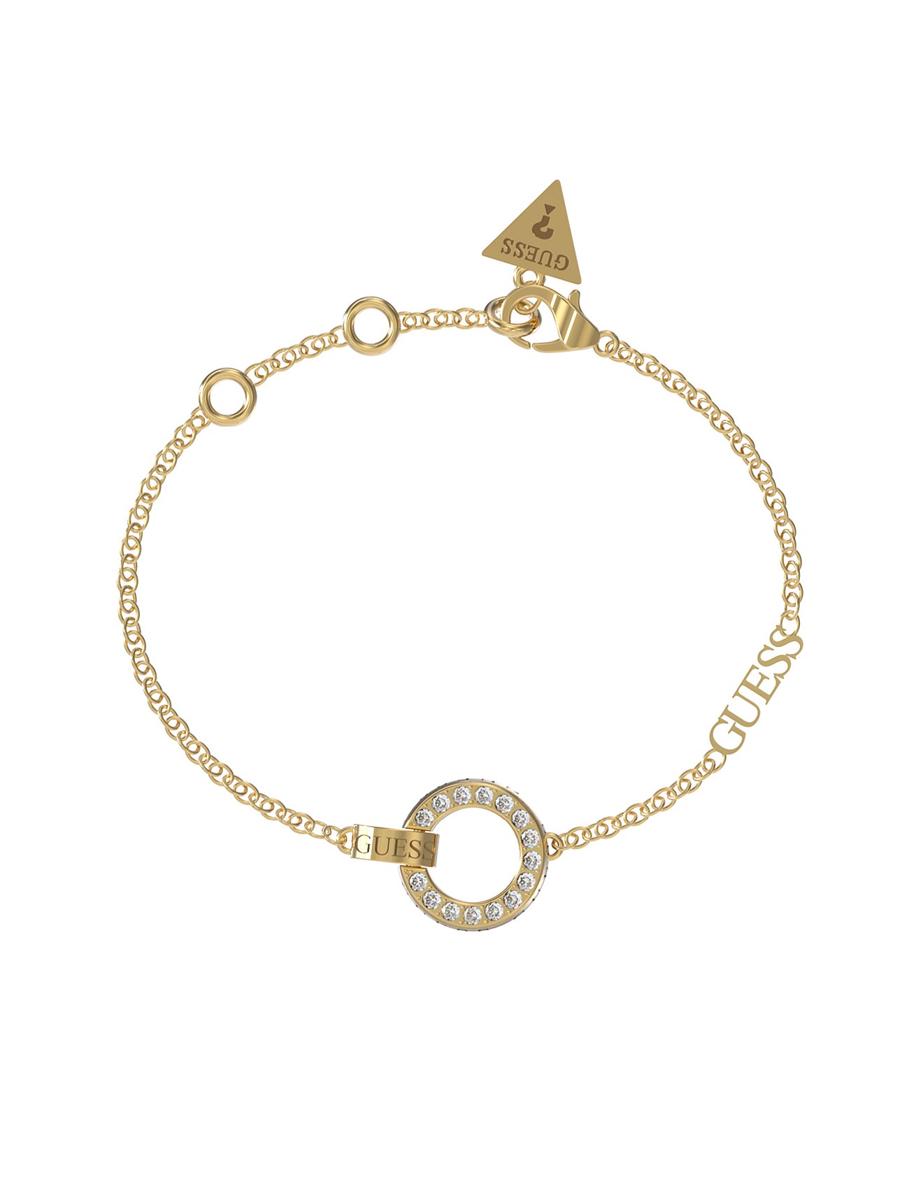 Guess CIRCLE LIGHTS BRACELET GOLD