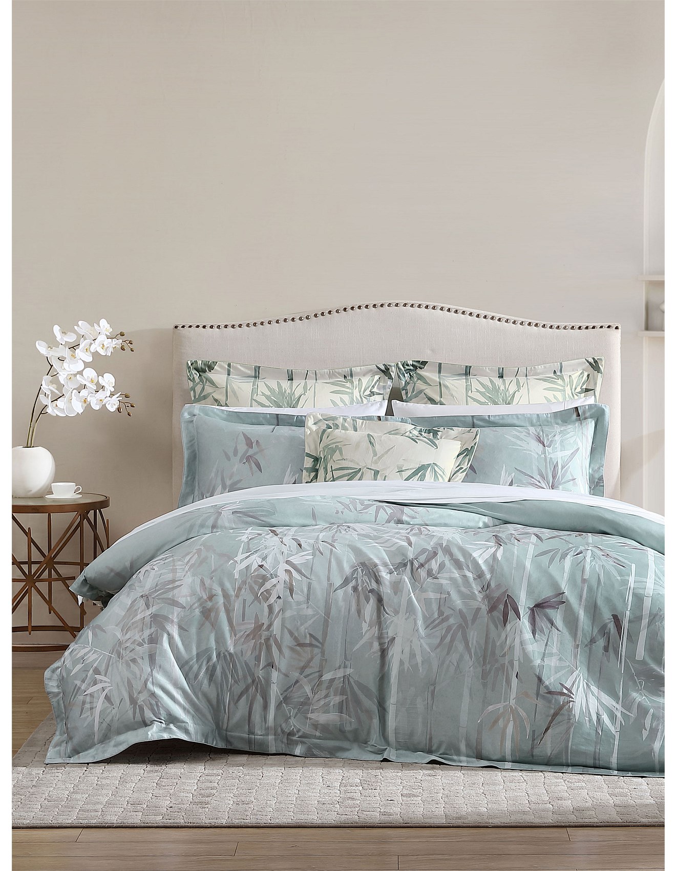 Linen House BAMBOO FLORETTE SUPER KING QUI