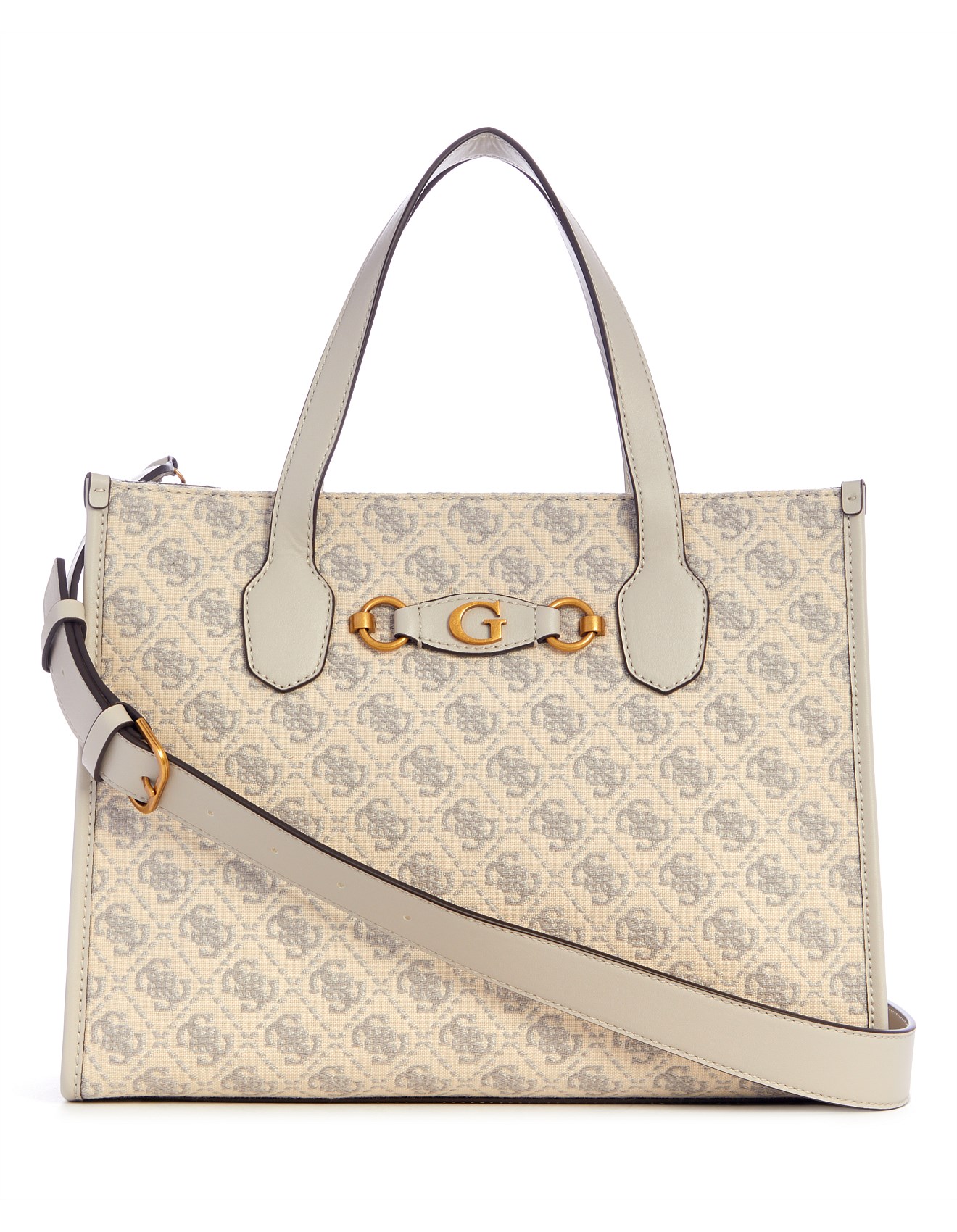 Guess Izzy DBL CMPRT Tote Logo