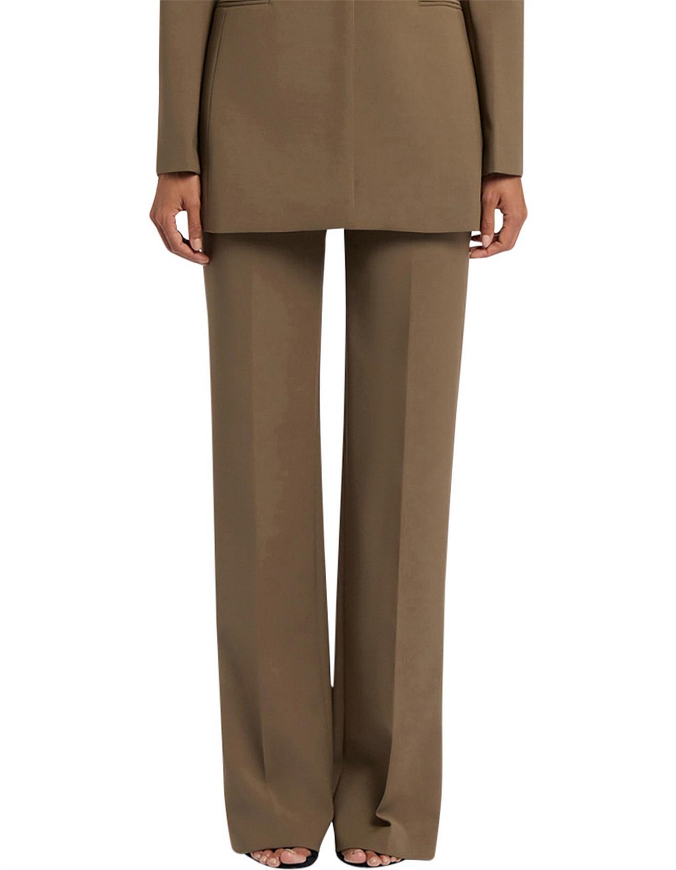 Carla Zampatti MOSS WOOL STRETCH CLASSIC PANT