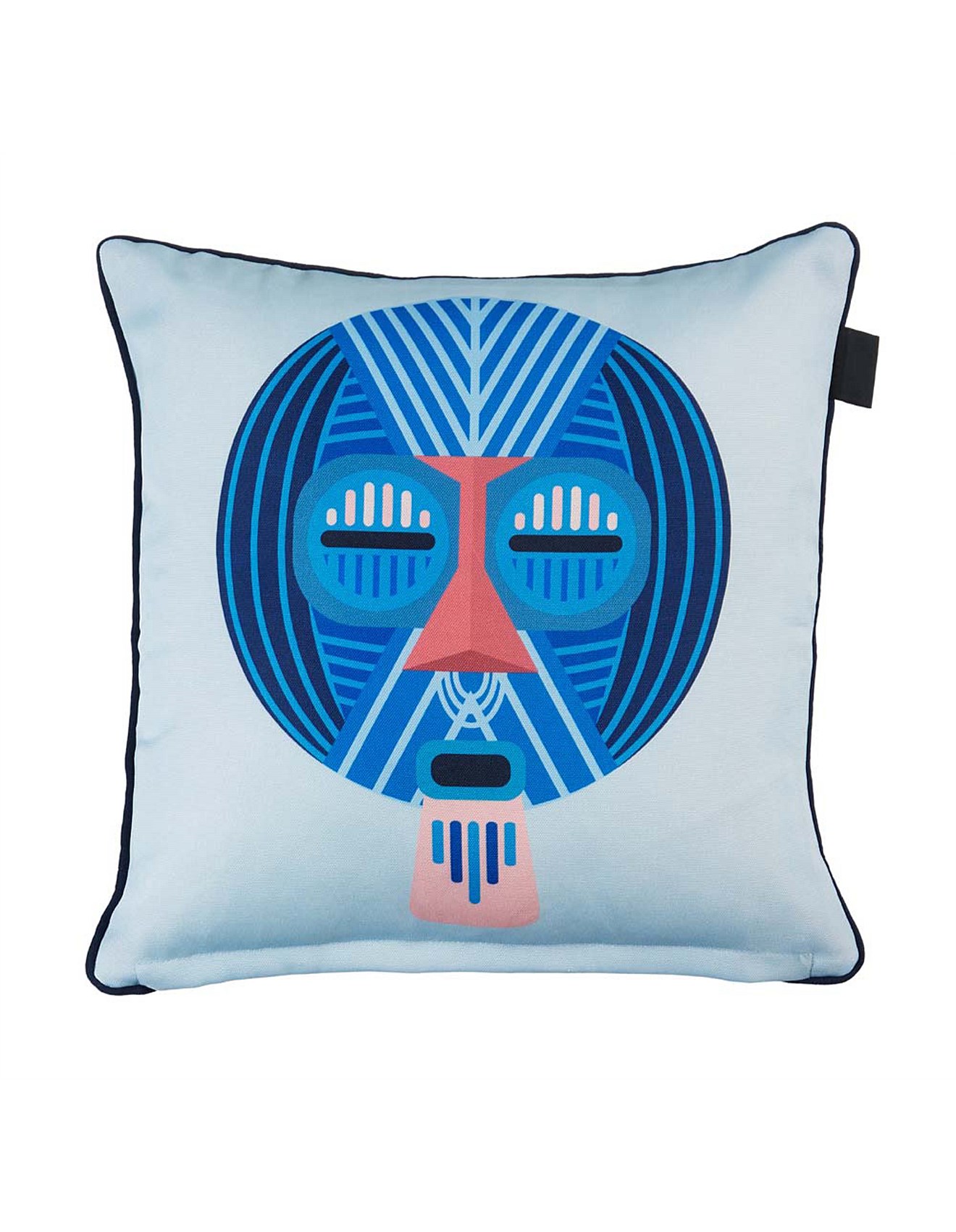 KAAT Mascarade Blue Cushion 40cm x 40cm