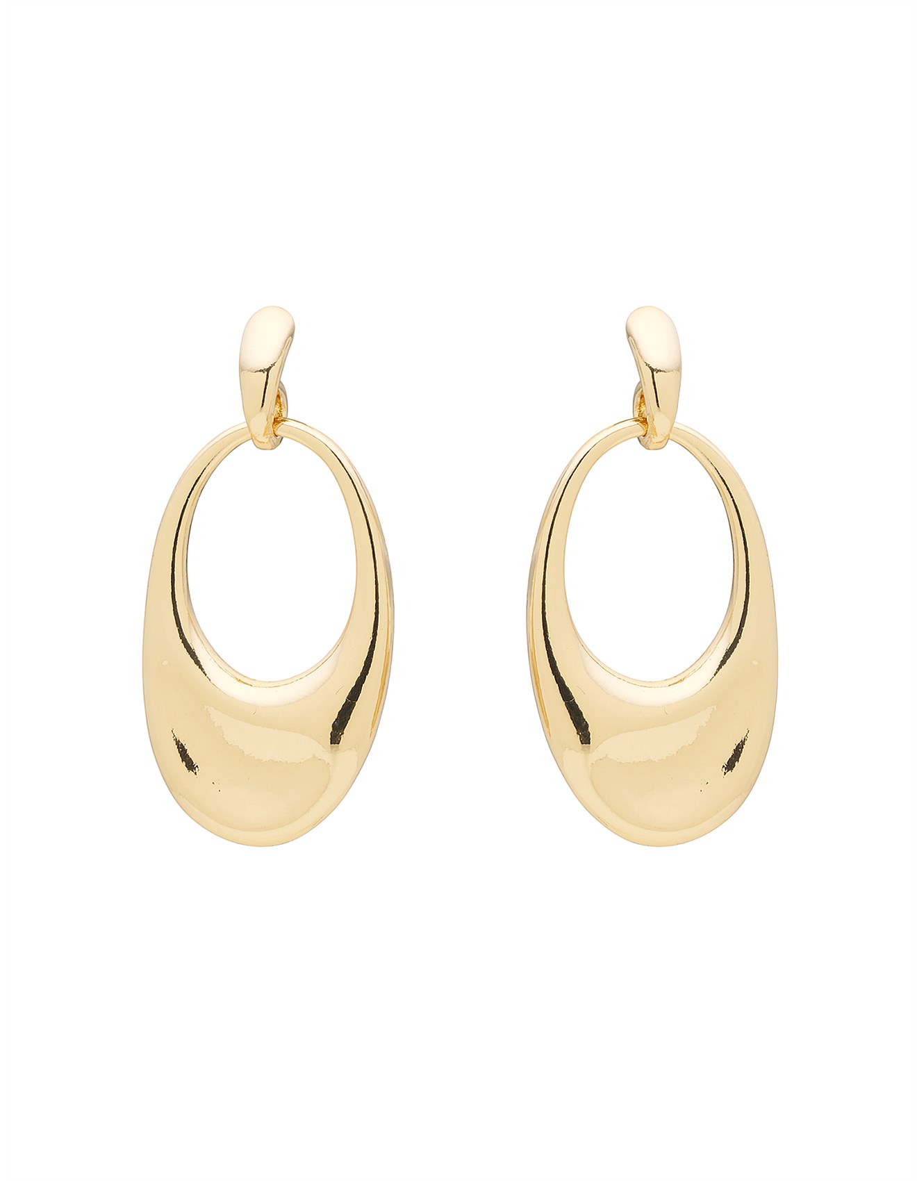 Agenda ROMA OVAL EARRINGS