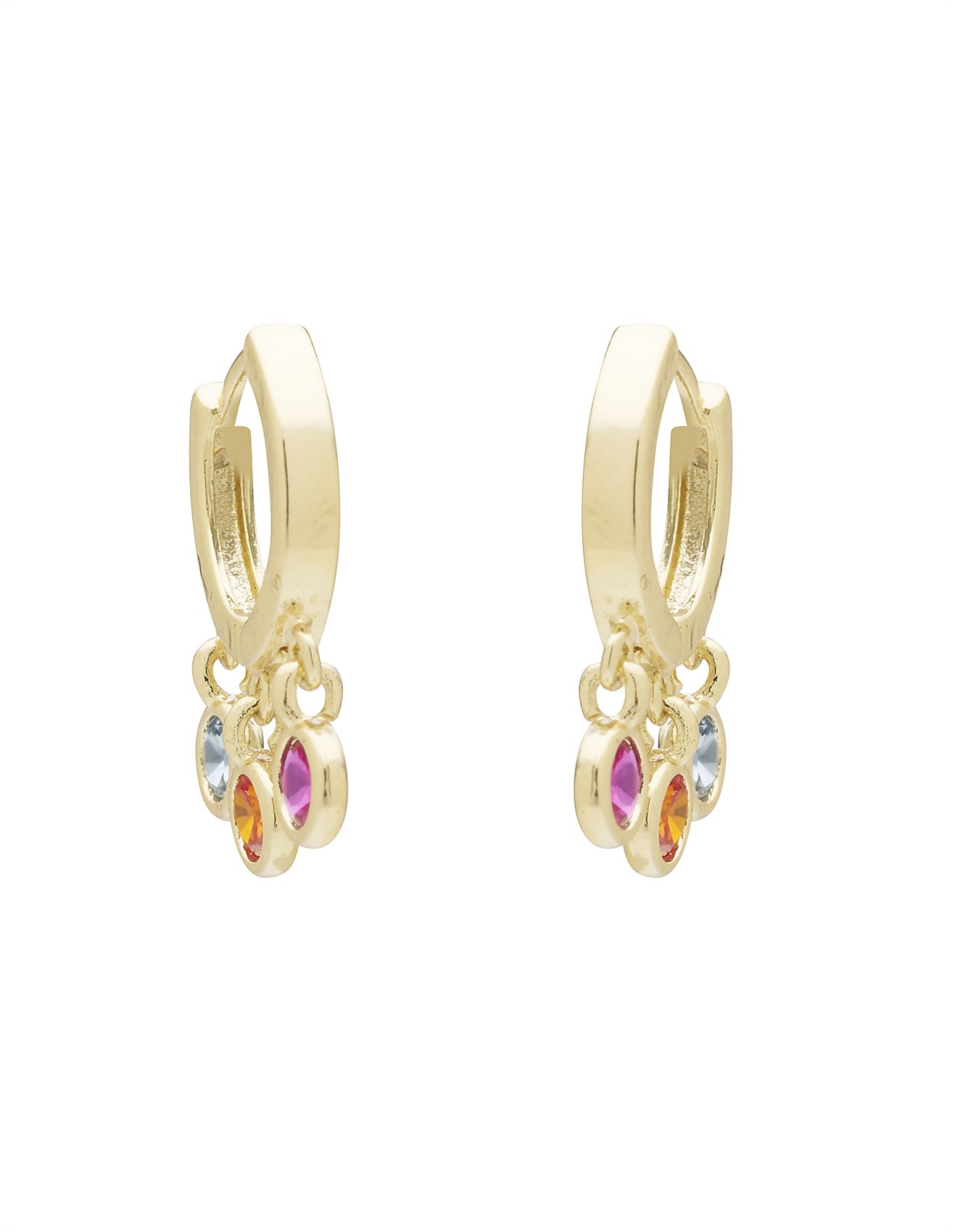 Marcs Women COLOUR GARLAND HOOP EARRINGS