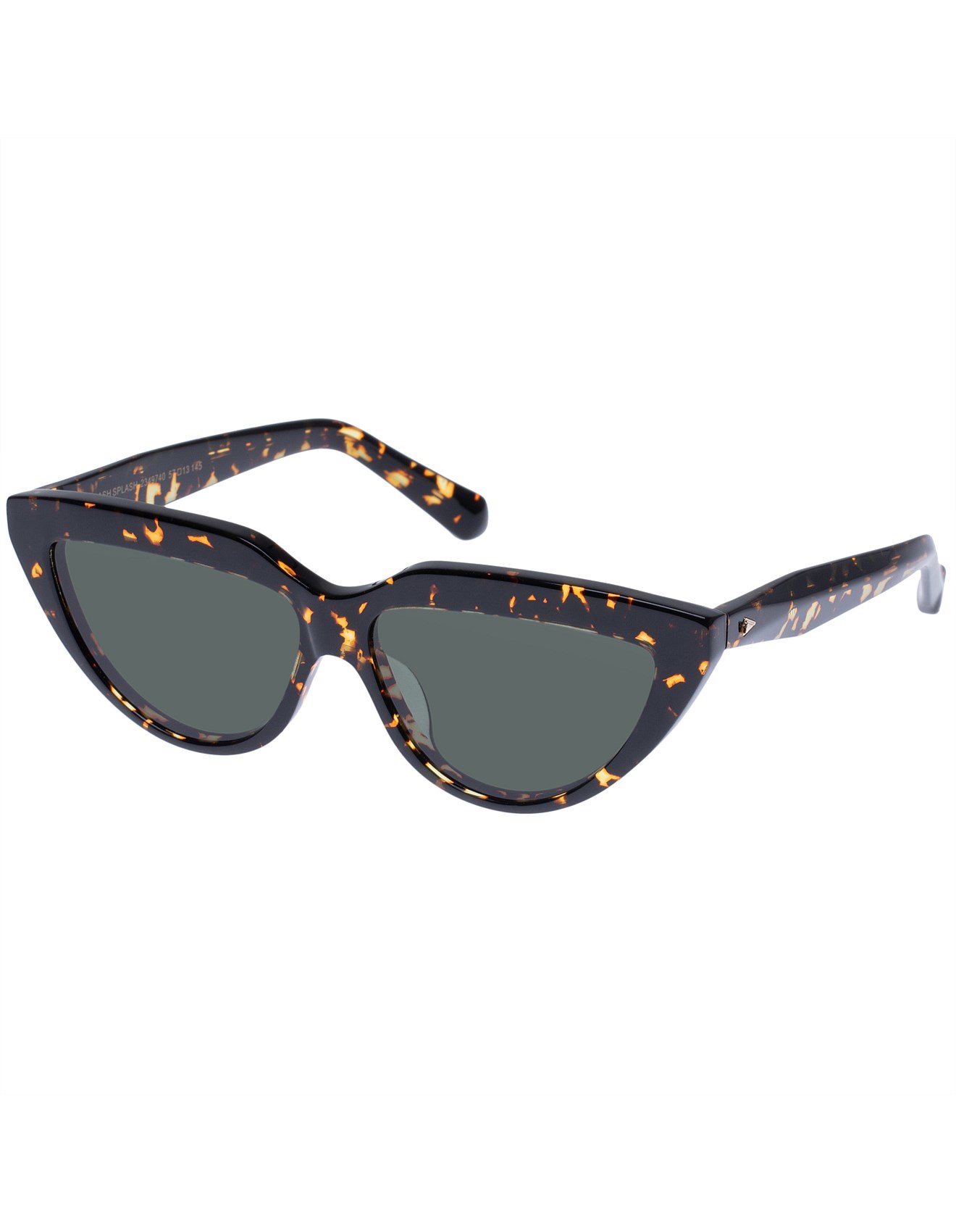 Karen Walker LASH SPLASH TORT CAT-EYE Sunglasses