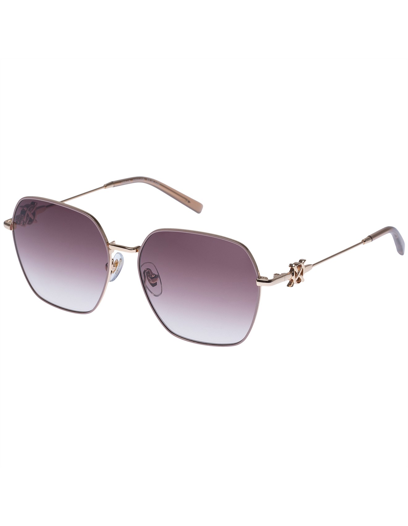 Oroton CEDAR GOLD SQUARE Sunglasses