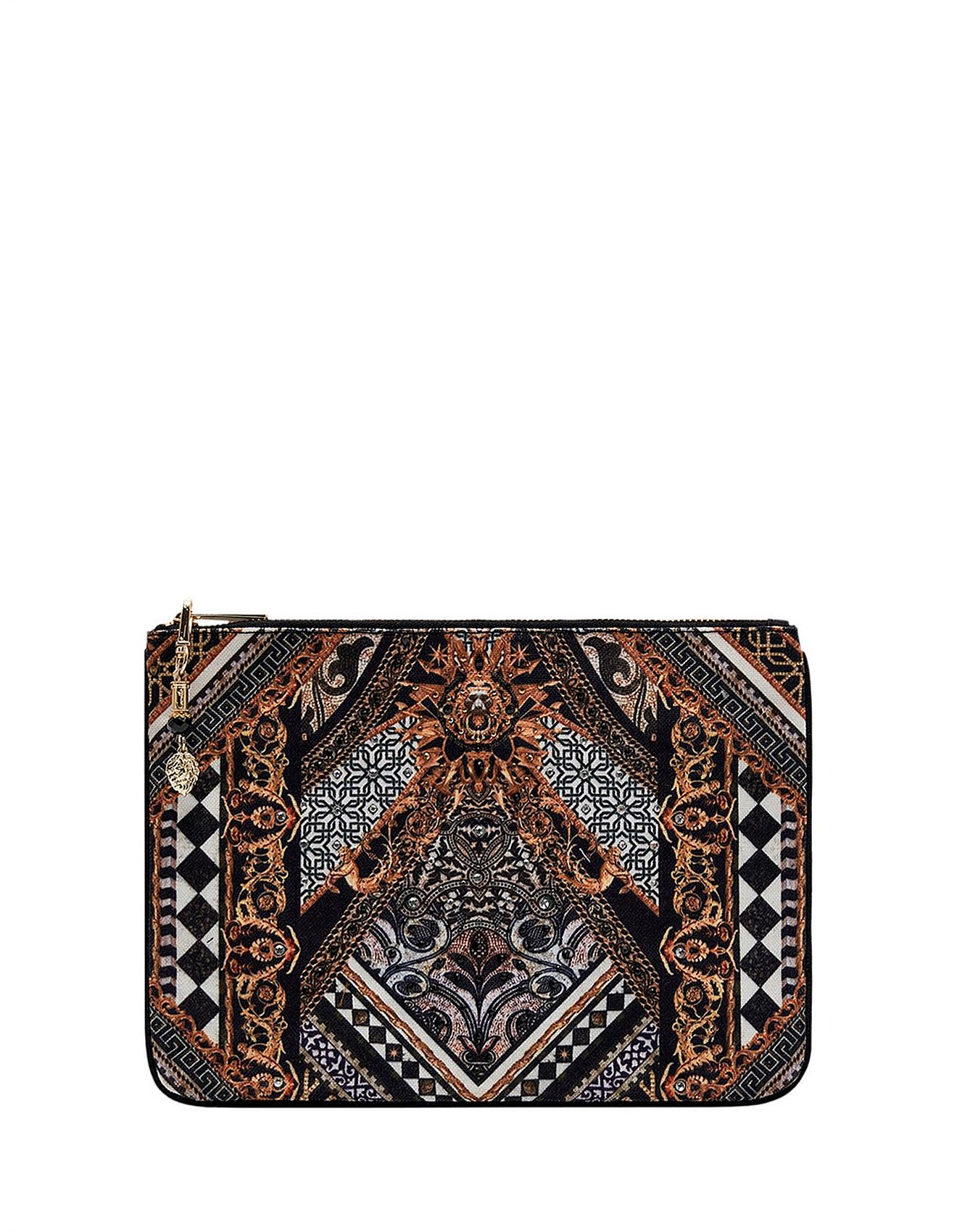 Camilla SMALL CANVAS CLUTCH