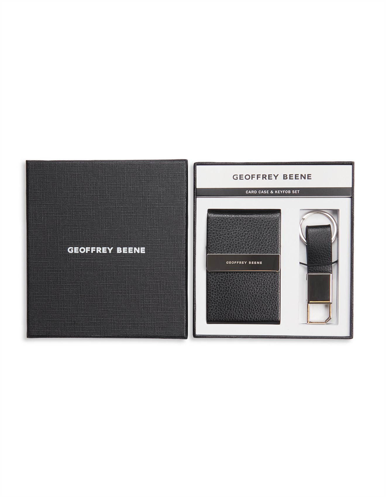 Geoffrey Beene CREDIT CARD HOLDER & KEYRING