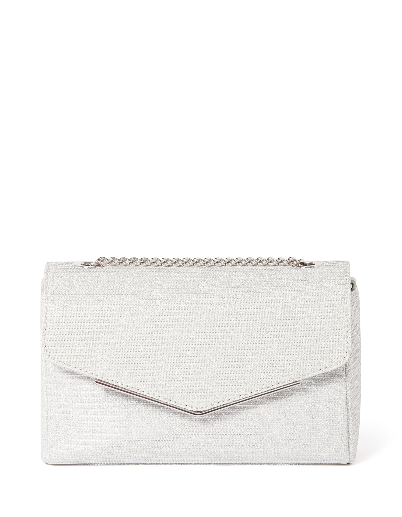 Forever New ELSIE ENVELOPE SPARKLE CLUTCH