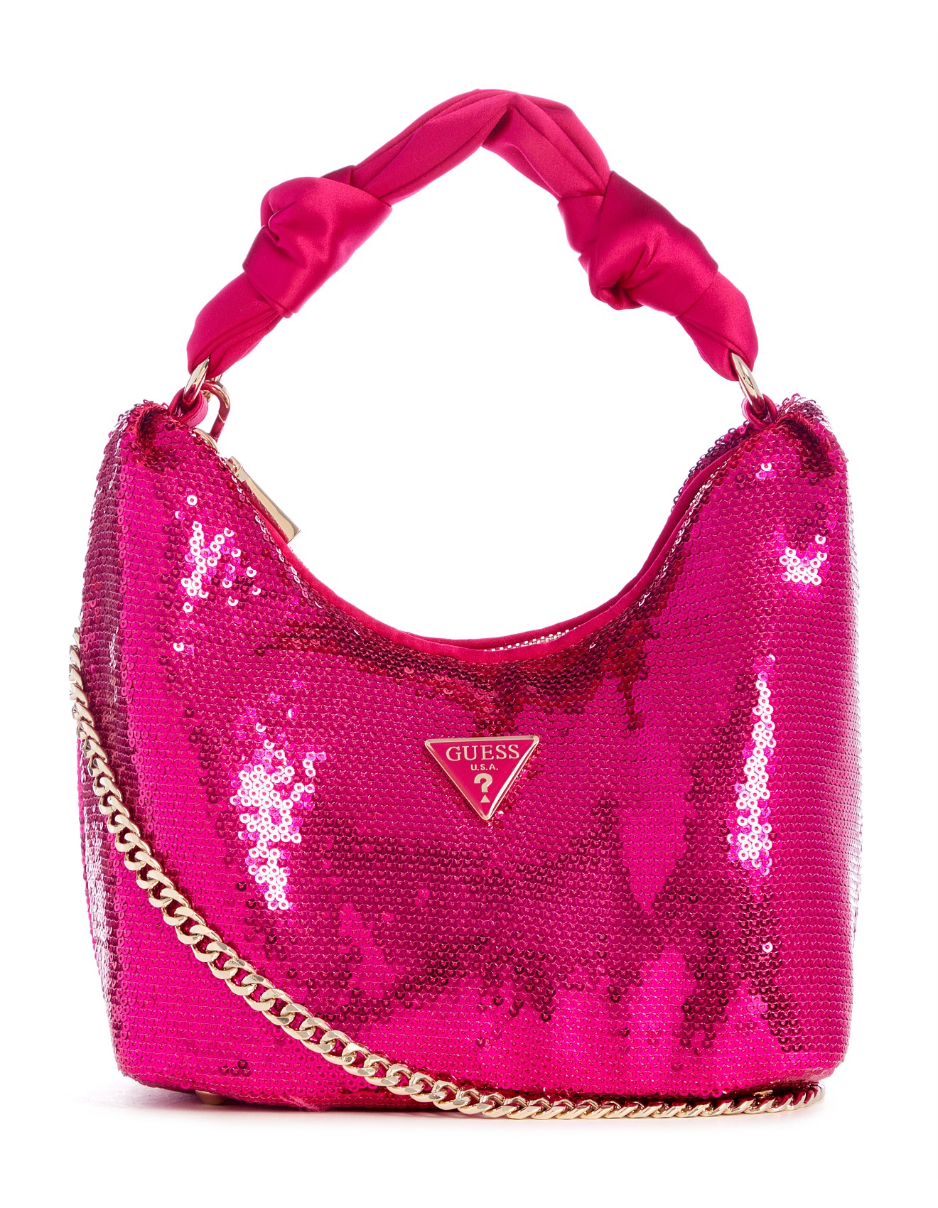 Guess Velina Sequin Top Handle Bag