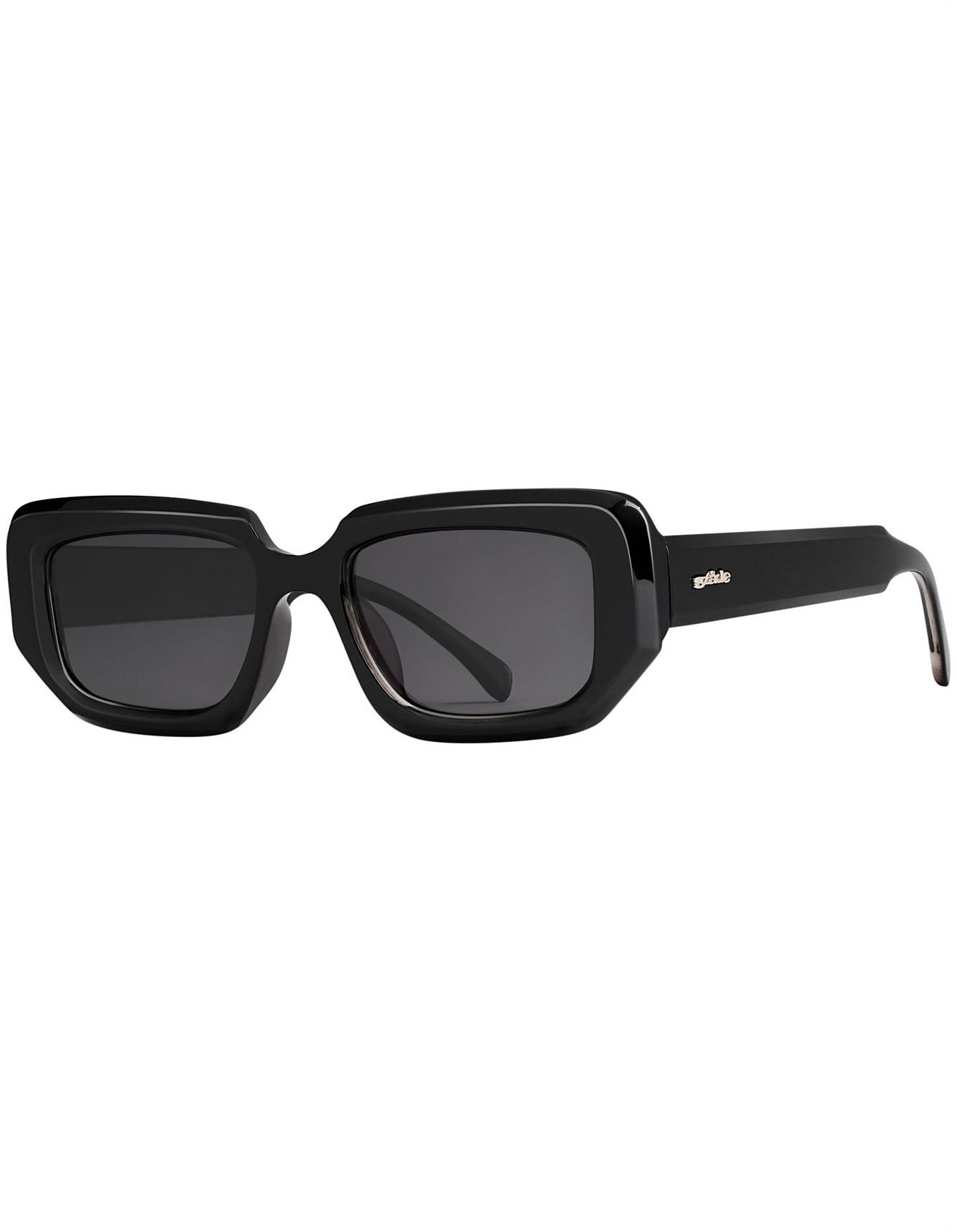 Szade recycled Banks Elysium Double Black Sunglasses