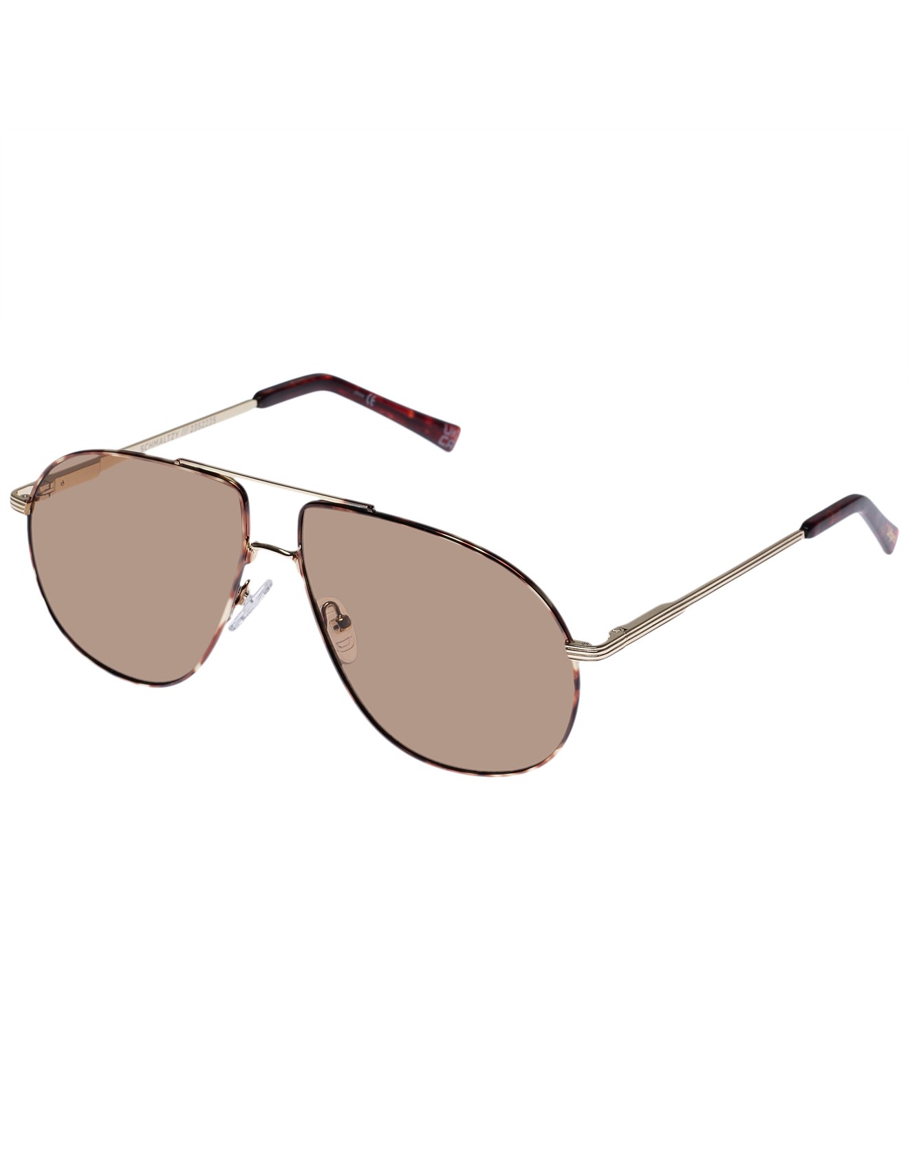 Le Specs SCHMALTZY GOLD AVIATOR Sunglasses