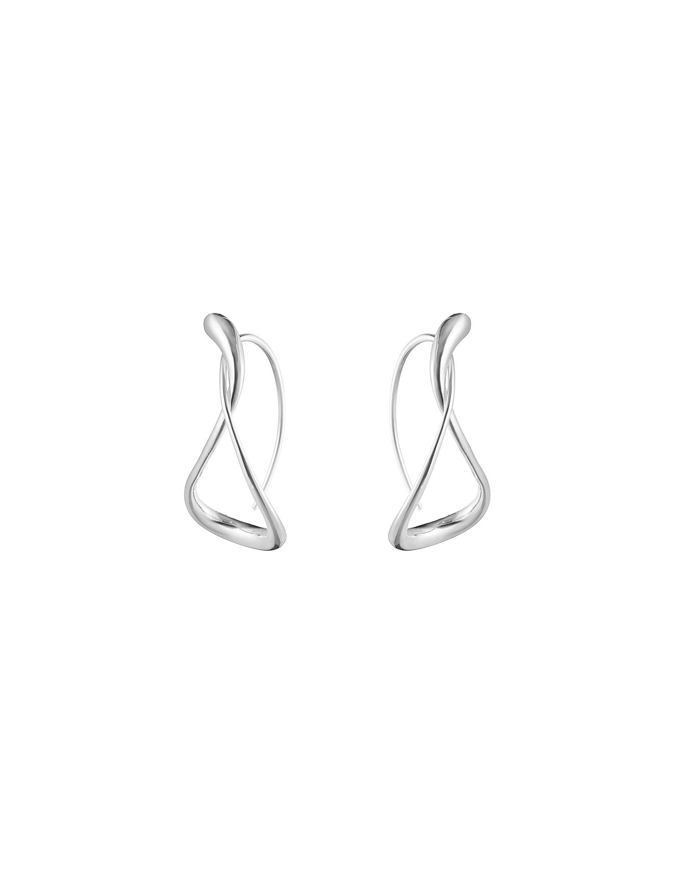 Georg Jensen MERCY LARGE EARHOOP SILVER