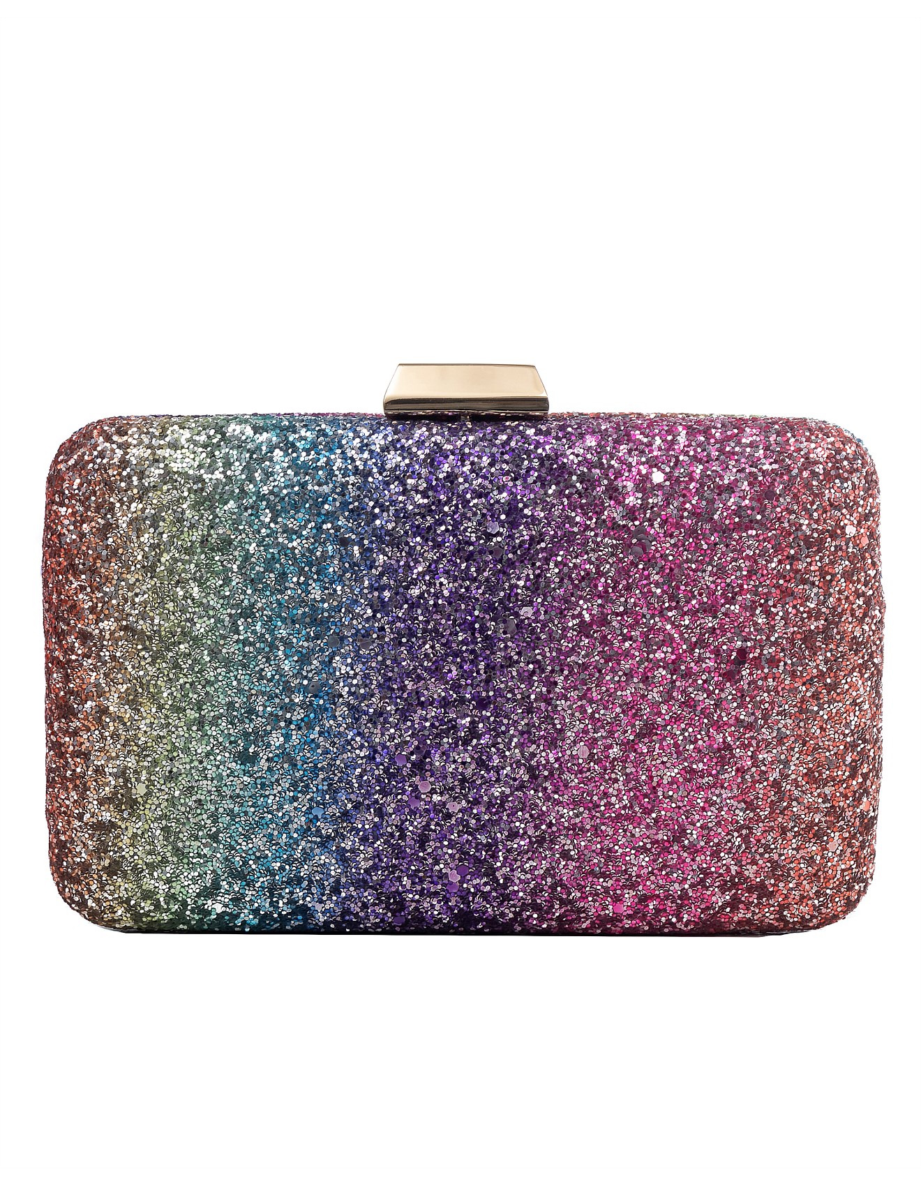 Gregory Ladner RAINBOW SPARKLE CLUTCH