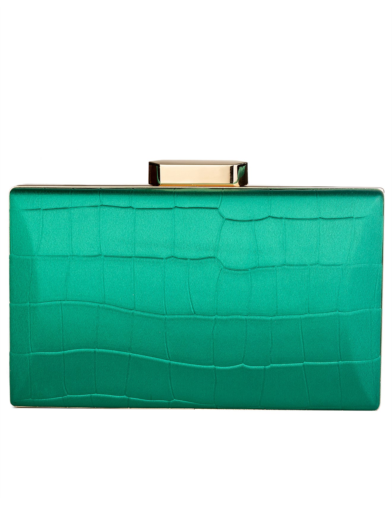 Gregory Ladner MOCK CROCK EVENING CLUTCH