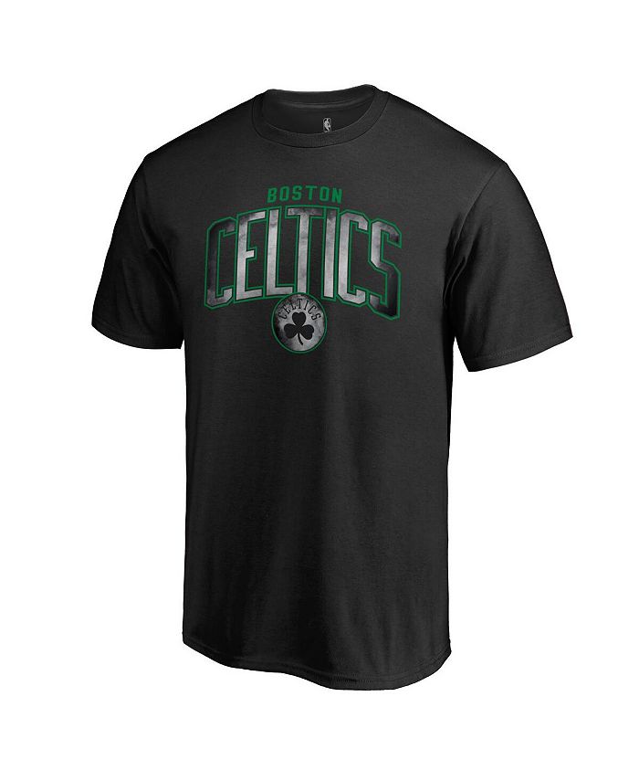 Fanatics Men's Branded Black Boston Celtics Arch Smoke T-shirt