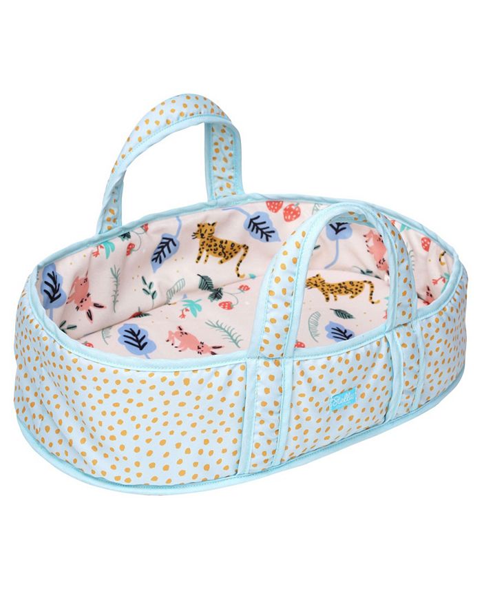 Manhattan Toy Company Stella Collection Soft Baby Doll Bassinet