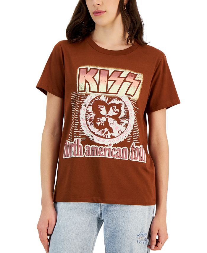 Grayson Threads, The Label Juniors' KISS Graphic T-Shirt