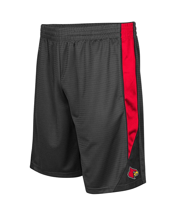 Colosseum Men's Charcoal Louisville Cardinals Turnover Shorts