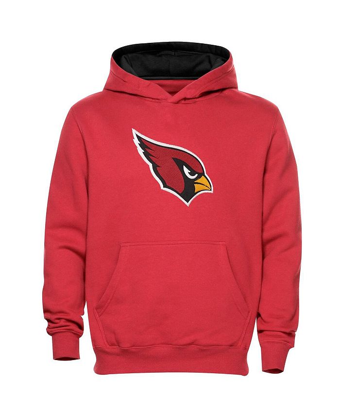 Outerstuff Little Boys Arizona Cardinals Fan Gear Primary Logo Pullover Hoodie - Cardinal