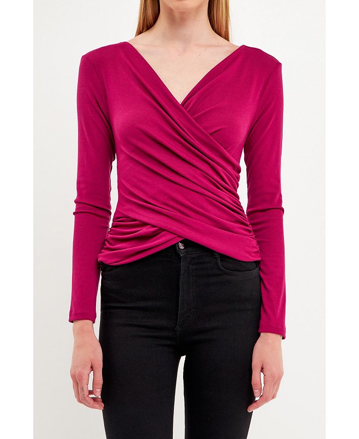 endless rose Women's Crossover Top