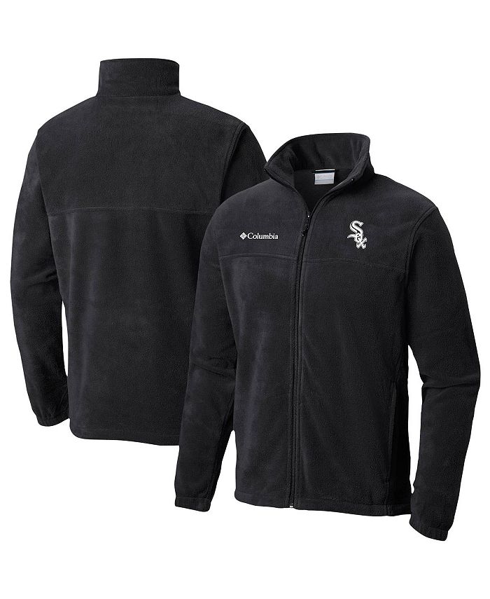 Columbia Men's Black Chicago White Sox Steens Mountain Full-Zip Jacket