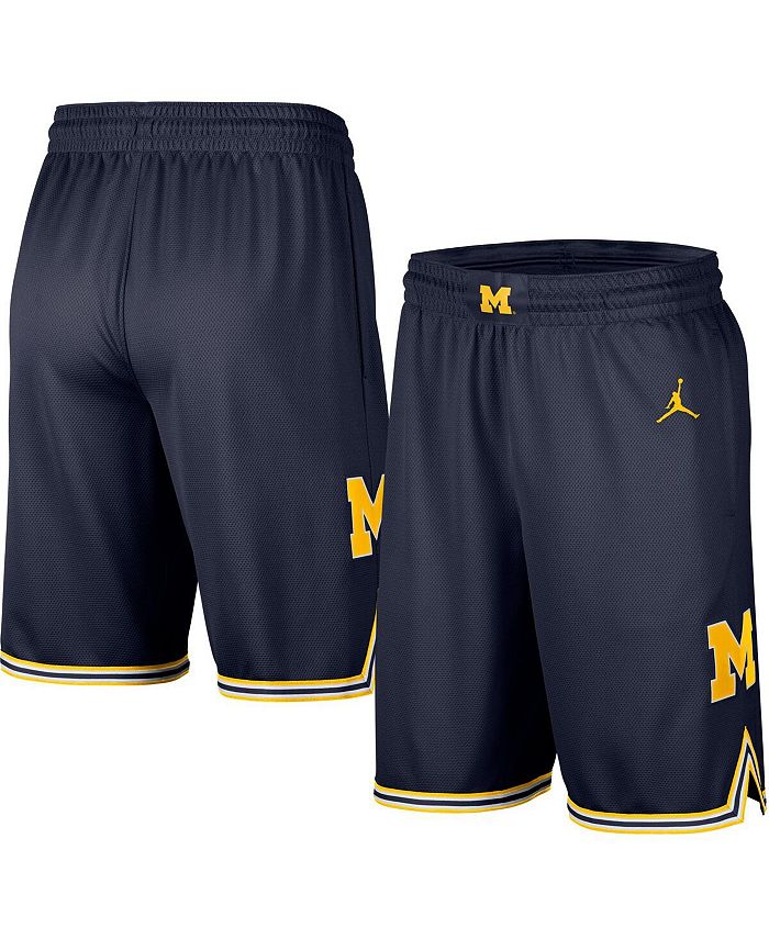 Jordan Men's Brand Navy Michigan Wolverines Limited Basketball Shorts