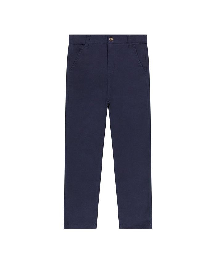 Andy & Evan Child Boys Navy Twill Pants