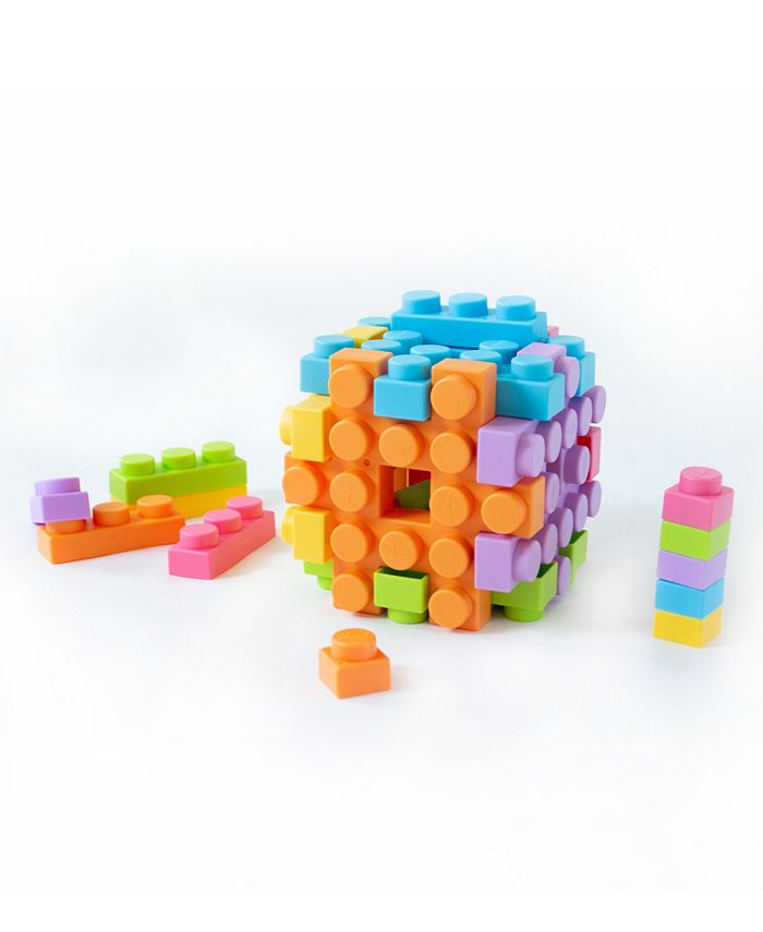 UNiPLAY 18 pieces Small Cube Building Blocks