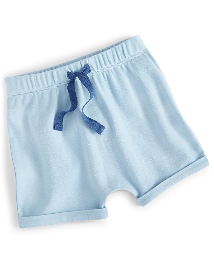 First Impressions Baby Boys Solid Cotton Shorts