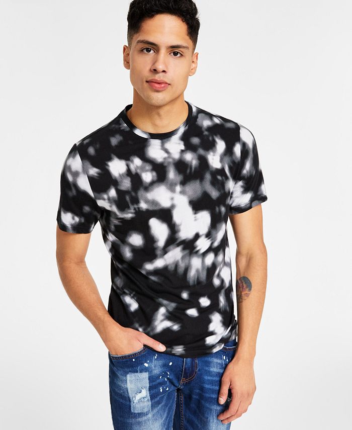 I.N.C. International Concepts Men's Ethereal Wash Printed T-Shirt