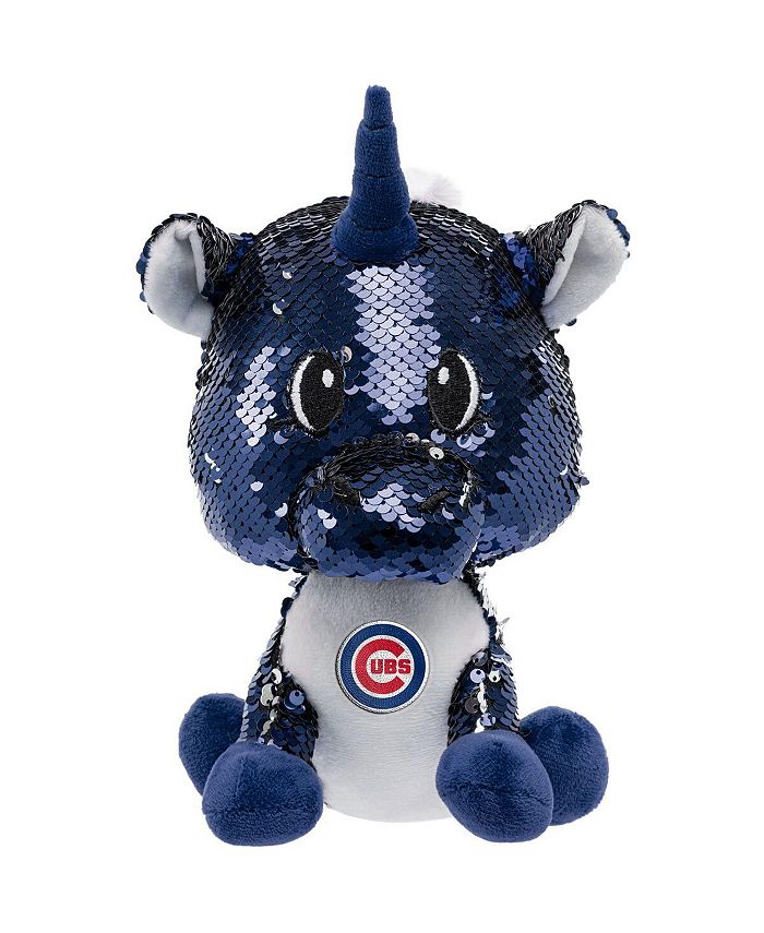 FOCO Chicago Cubs 9'' Sequin Unicorn Plush Toy