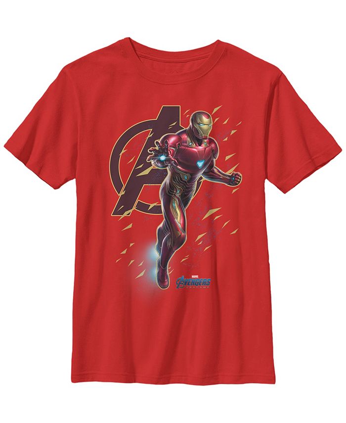 Fifth Sun Boy's Marvel Avengers: Endgame Iron Man Flight Ready Child T-Shirt
