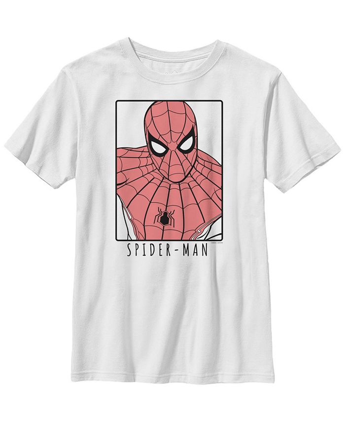 Fifth Sun Boy's Marvel Spider-Man: Far From Home Sleek Frame Child T-Shirt