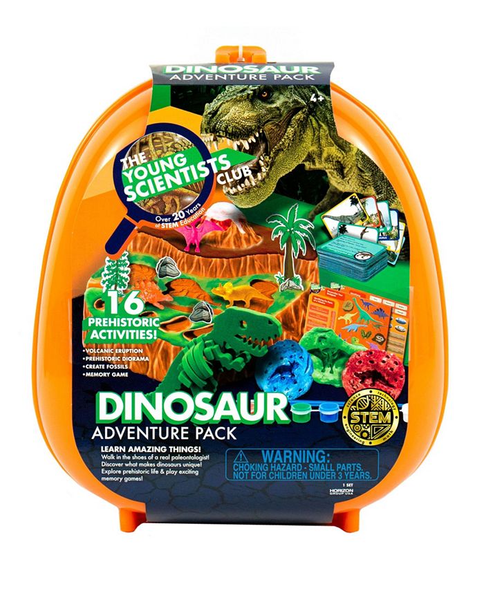 The Young Scientists Club Dino Backpack 19 Piece Set