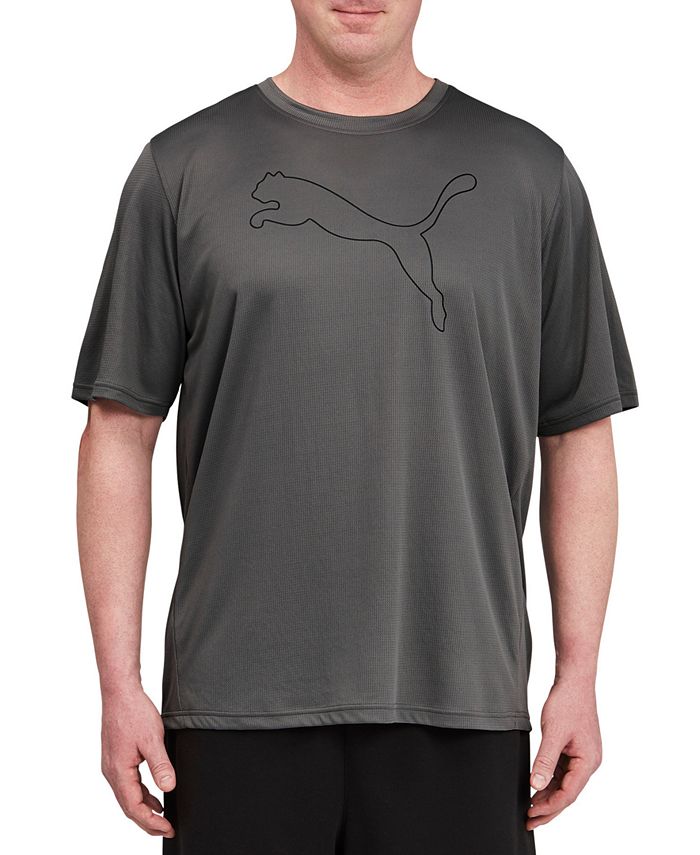 Puma Men's Big & Tall Performance Moisture Wicking Cat T-Shirt