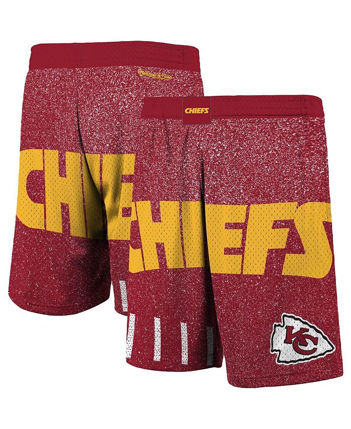 Mitchell & Ness Men's Red Kansas City Chiefs Jumbotron Shorts
