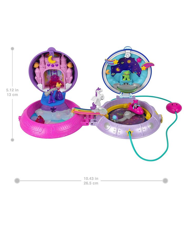 Polly Pocket Dolls and Accessories, Double Play Space Compact