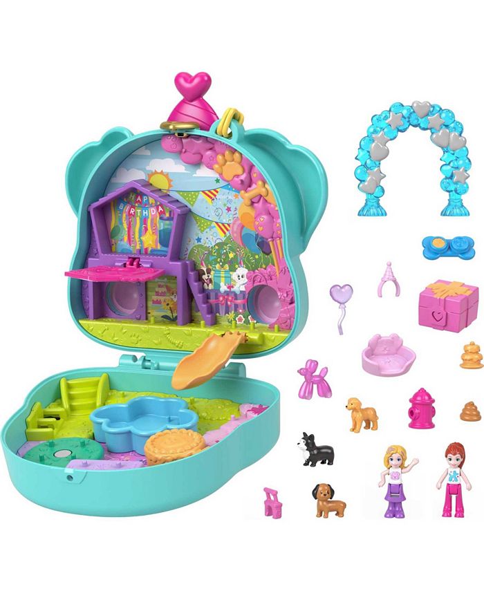 Polly Pocket Doggy Birthday Bash Compact