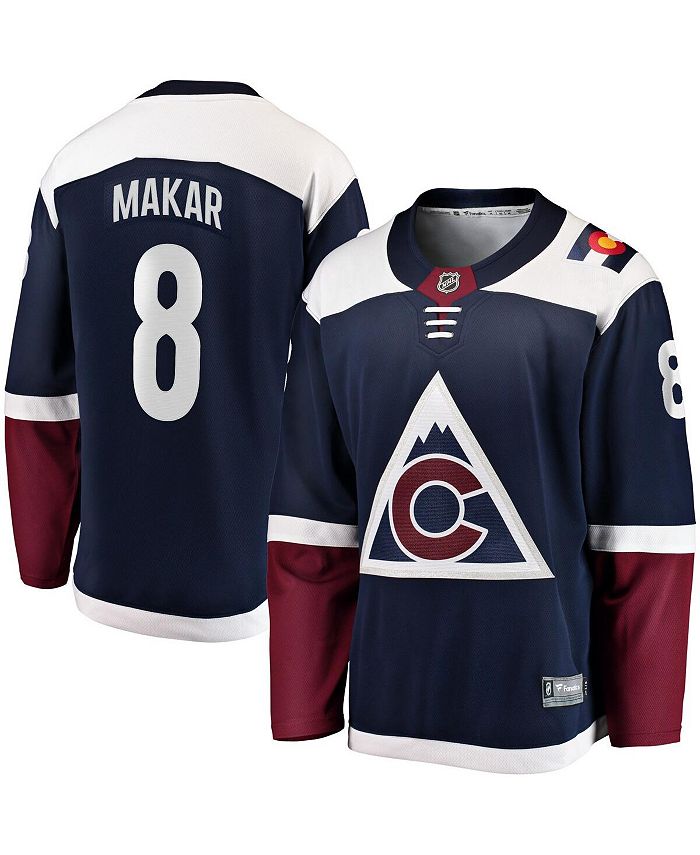 Fanatics Men's Branded Cale Makar Navy Colorado Avalanche Alternate 2018/19 Premier Breakaway Player Jersey