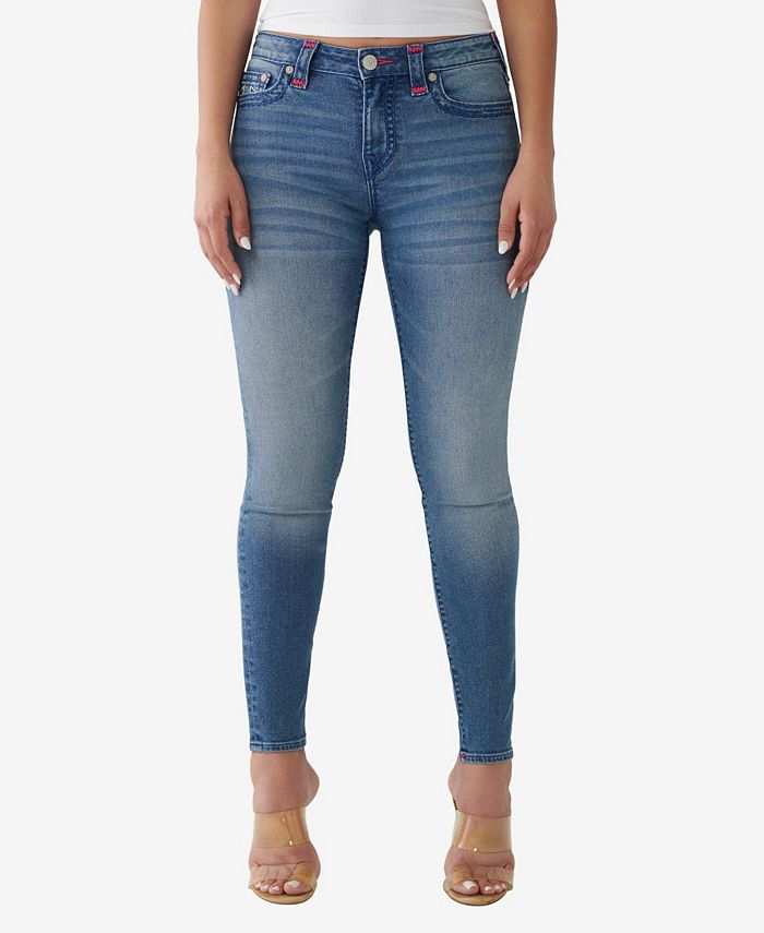 True Religion Women's Jennie Super T Skinny Jeans