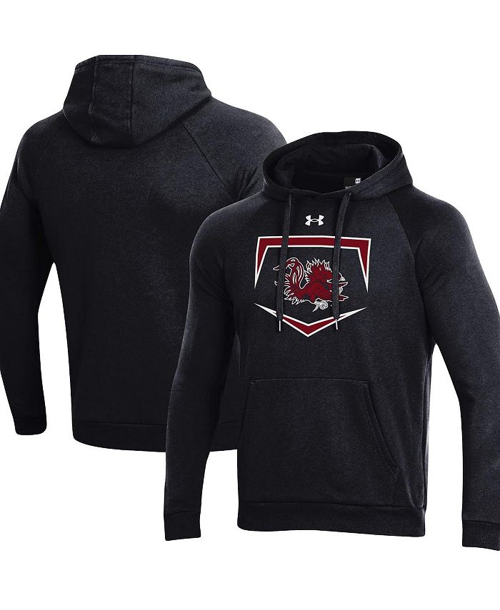 Under Armour Men's Black South Carolina Gamecocks Baseball Base Logo Pullover Hoodie