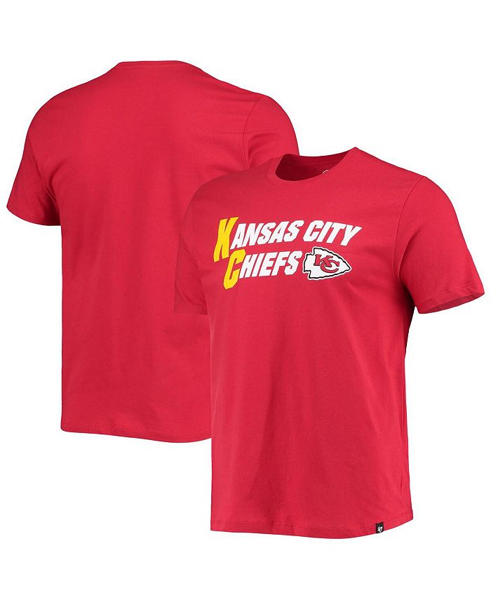 47 Brand Men's '47 Red Kansas City Chiefs Regional Super Rival T-shirt