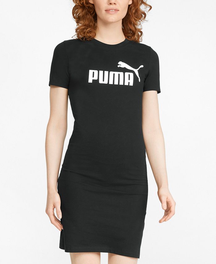 Puma Women's Essentials Slim Graphic T-Shirt Dress