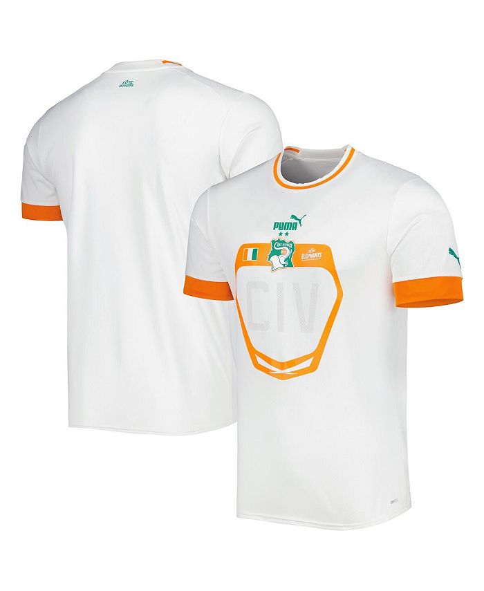 Puma Men's White Ivory Coast National Team 2022/23 Away Replica Jersey