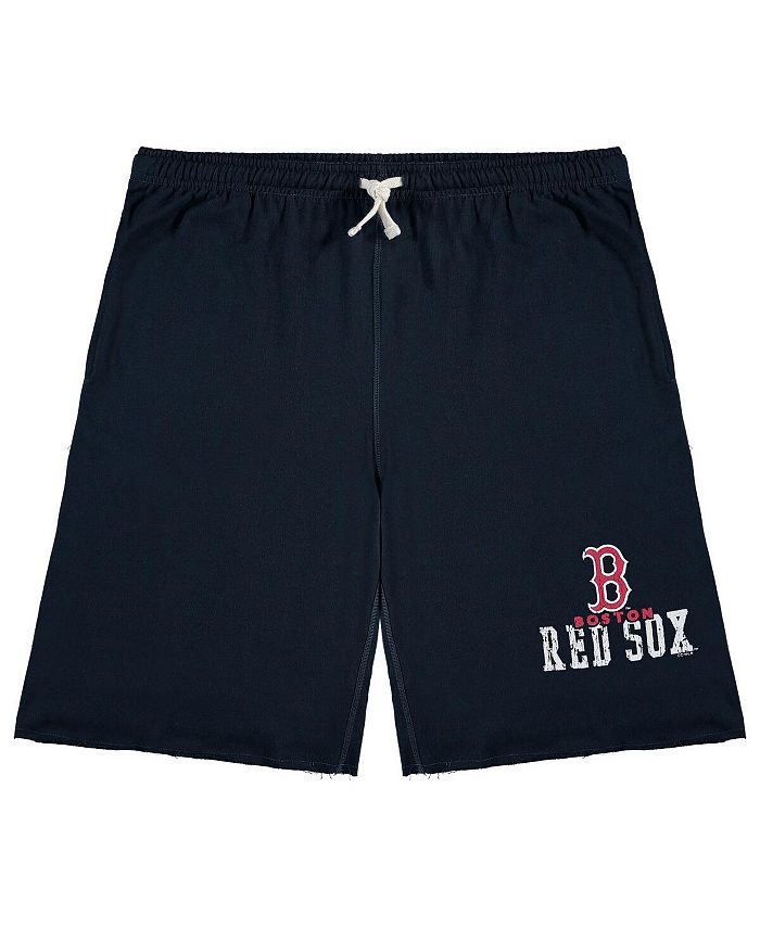 Profile Men's Navy Boston Red Sox Big and Tall French Terry Shorts
