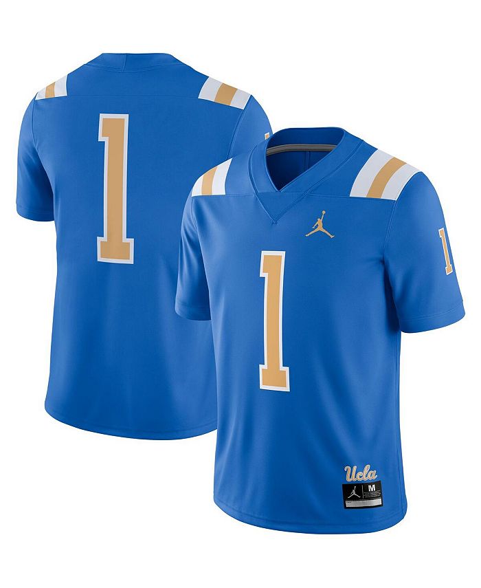 Jordan Men's Brand #1 Blue UCLA Bruins Game Jersey
