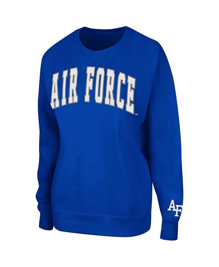 Colosseum Women's Royal Air Force Falcons Campanile Pullover Sweatshirt