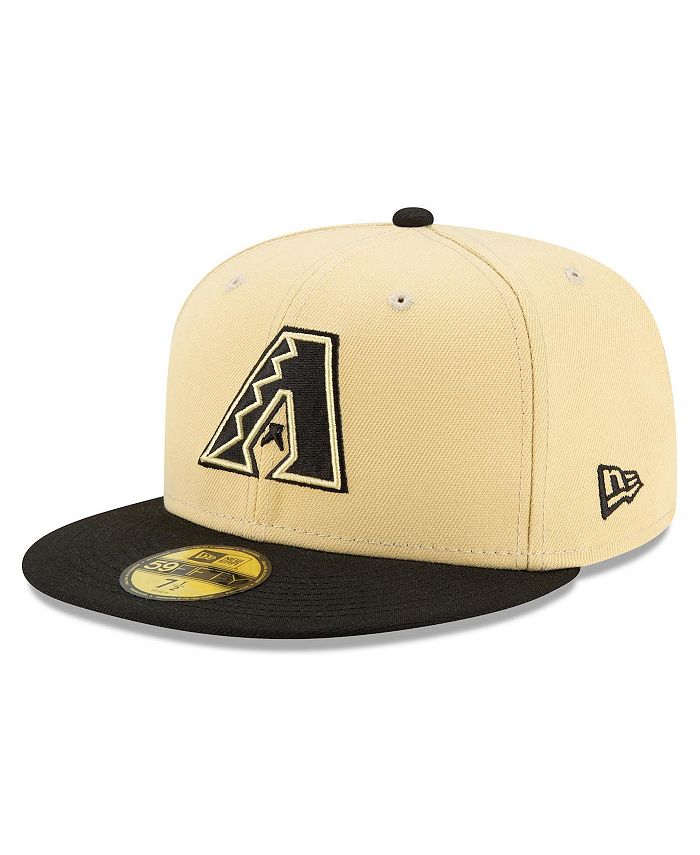 New Era Men's Gold, Black Arizona Diamondbacks City Connect 59FIFTY Fitted Hat