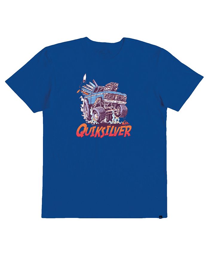 Quiksilver Little Boys Youth Getaway Car Short Sleeves T-shirt