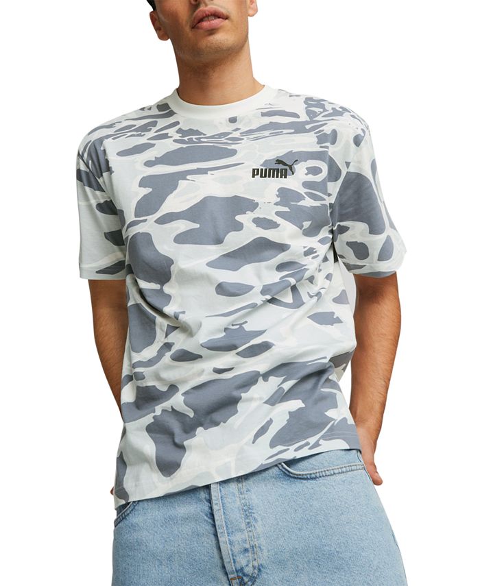 Puma Men's Splash Abstract-Print T-Shirt